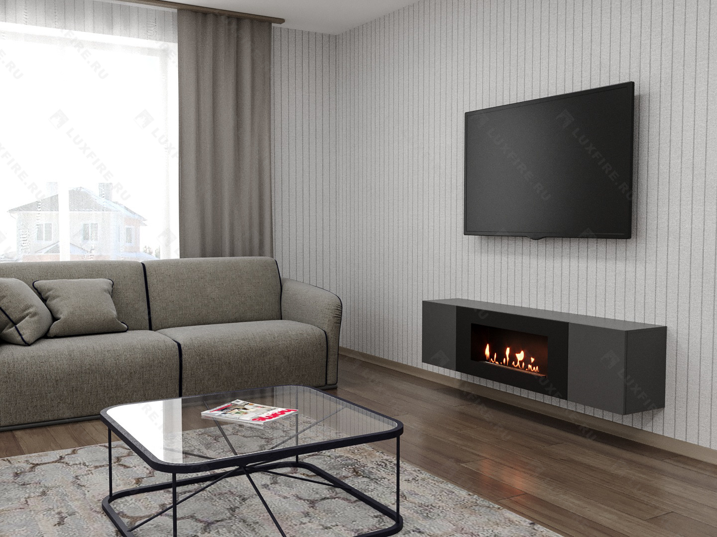 Тумба универсальная Lux Fire "Байкал Н" 1600, ножки, графит, с биокамином 900 Тумба универсальная Lux Fire "Байкал Н" 1600, ножки, графит, с биокамином 900 по цене 68 148 руб.