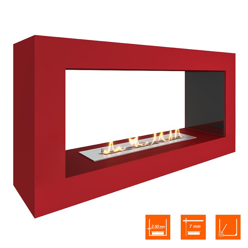Биокамин SteelHeat WALL FRAME ONE 900 красный, стемалит Биокамин SteelHeat WALL FRAME ONE 900 красный, стемалит по цене 48 720 руб.