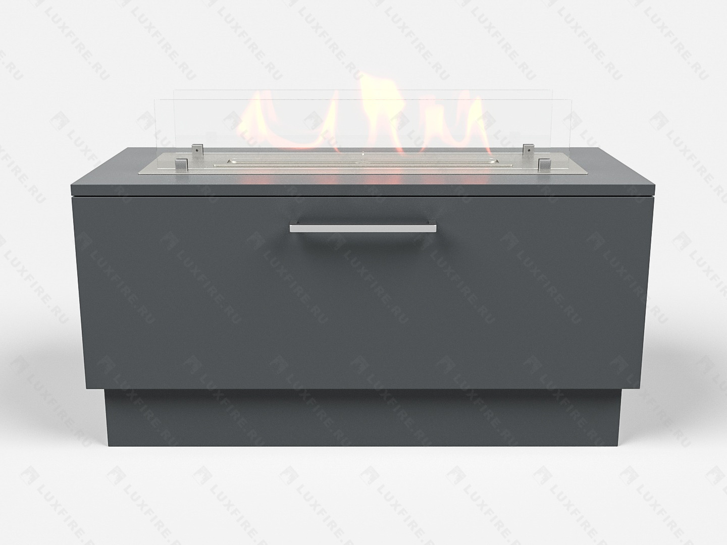 Тумба универсальная Lux Fire "Варвара" 800, графит, с биокамином 450 XS Тумба универсальная Lux Fire "Варвара" 800, графит, с биокамином 450 XS по цене 52 800 руб.