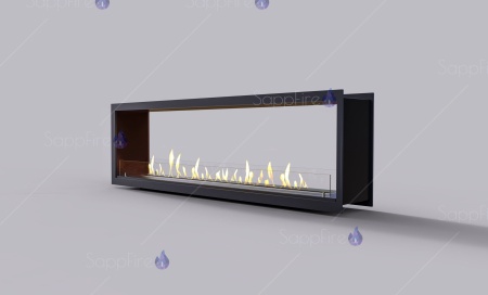 Встраиваемый сквозной очаг 1200 SappFire по цене 57 450 руб.