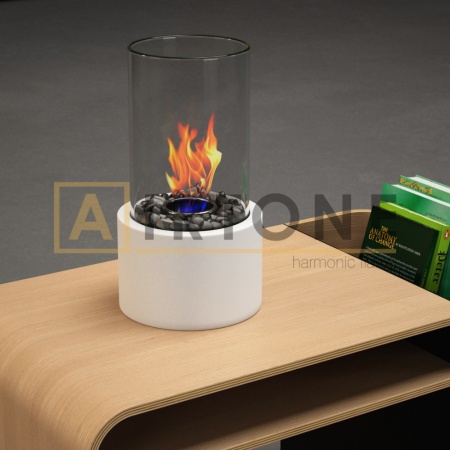 Биокамин настольный Airtone – Rond white по цене 8 000 руб.