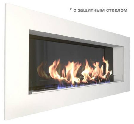 Биокамин ZeFire Elliot 1500 белый со стемалитом Биокамин ZeFire Elliot 1500 белый со стемалитом по цене 59 800 руб.
