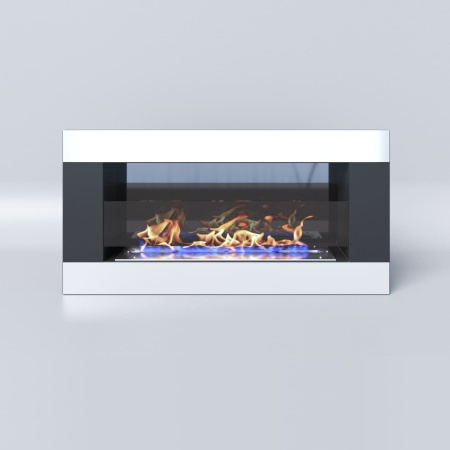 Биокамин "Русский огонь" Модерн 800N настенный с защитным стеклом по цене 21 410 руб.