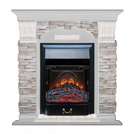 Арочный Мисхор (беленый дуб)+Majestic Black