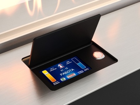 Автоматический биокамин Lux Fire Smart Flame 1300 RC INOX по цене 450 560 руб.